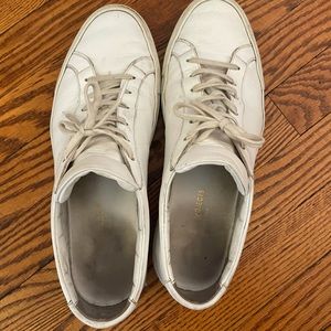 COPY - Men’s used white common projects size 43 (US 10.5)